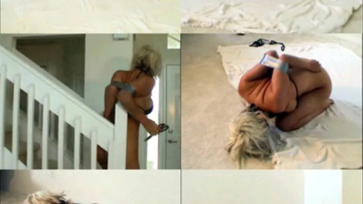 Buxom Bikini Babe's Excruciating Escape Attempt. Full Vid