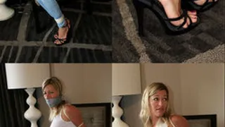 Amanda Kent: High Heeled And Gagged With Her Own Panties!