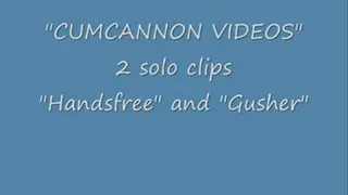 CUMCANNON SOLO DOUBLE FEATURE!( )