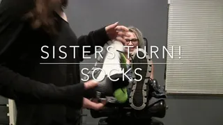 ticklish in your socks? sisters