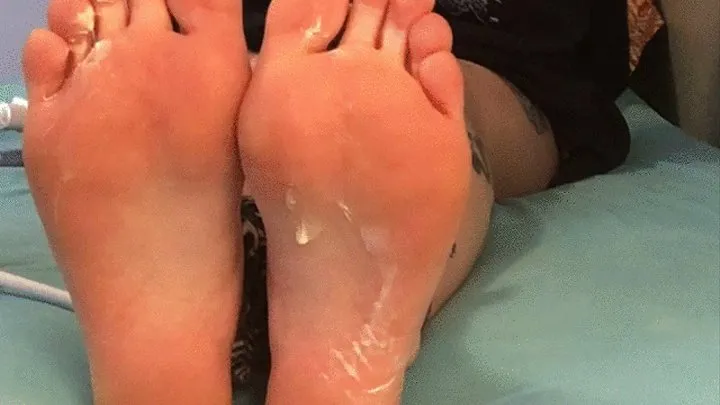 Self Foot Tickling Series- Liz 1