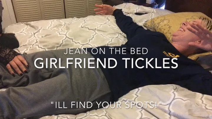 Jean Bed tickled bad By her Girlfriend!