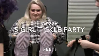 OK, The girls want DESI next! " omg, wait till you see how ticklish her feet are!"
