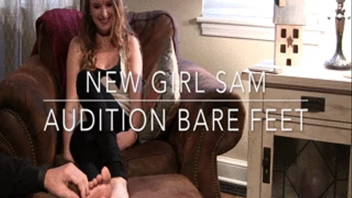 New Girl Sam Bare Feet AUDITION "Oh My Goodness"