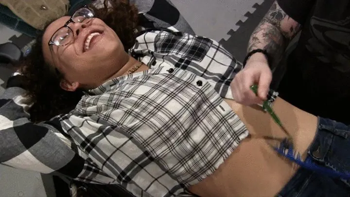 Dez Gets her first Bellybutton Tickle! " omg, what? LOL