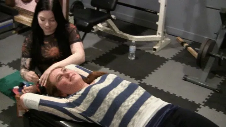 Upperbody tickling PERFECTION! "Please,Please TIME OUT"