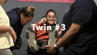 The Most ticklish TWIN "omg, shes crying lol, Keep tickling her!" LOW