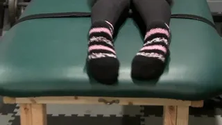 Lets tickle Nadia in her cute SOCKS!