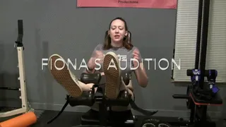 New girl FIONA Audition "This is for real " LOL LOW