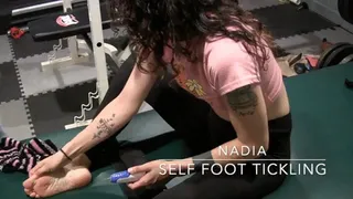 Nadia Self foot tickling Not sure if ill be able to do this! LOW