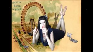 pin up smoke with Vintage Nylon soles