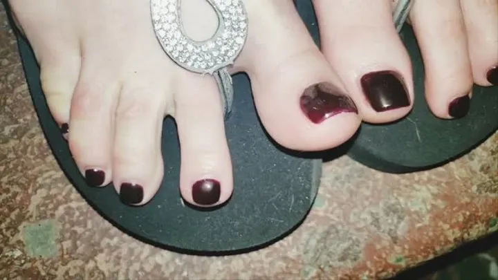 New pedicure on pretty Toes 2019