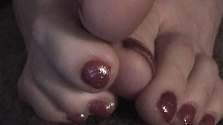 Close up toes ah