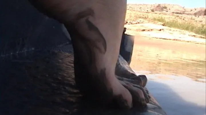 Muddy feet 2 xj