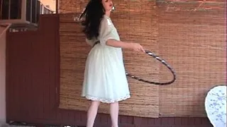 Hula-hoop pin up strip