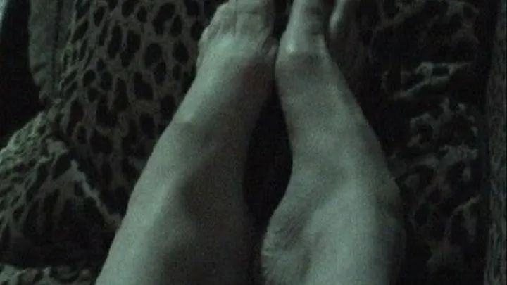 Feet on leopard