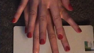 Red nails bl