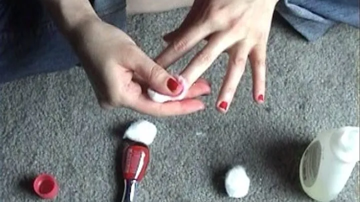 Remove nail polish bl