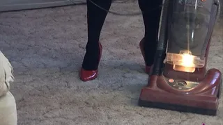 5 Vacuuming in Red