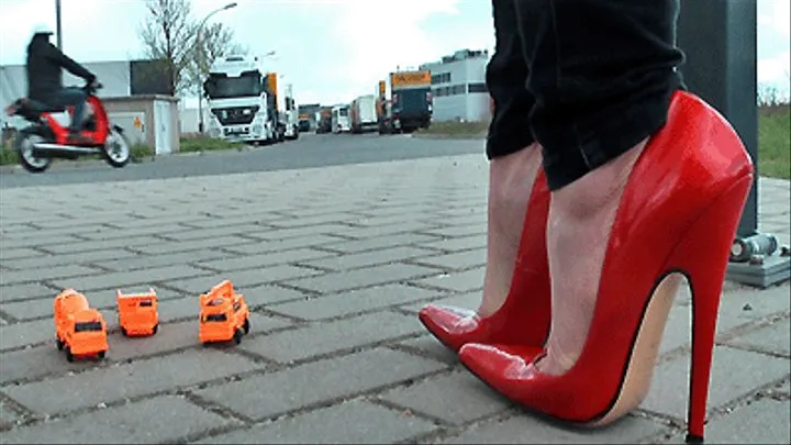 Car Crush - Red Elite Heels .