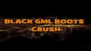 Black GML Boots Crush - HD