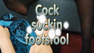 Cock suckin footstool