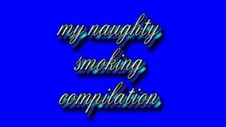 My naughty smoking compilation