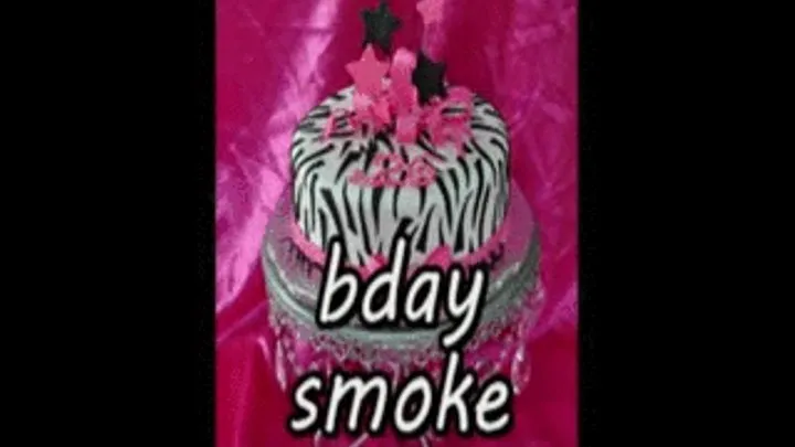 BIrthday smoke