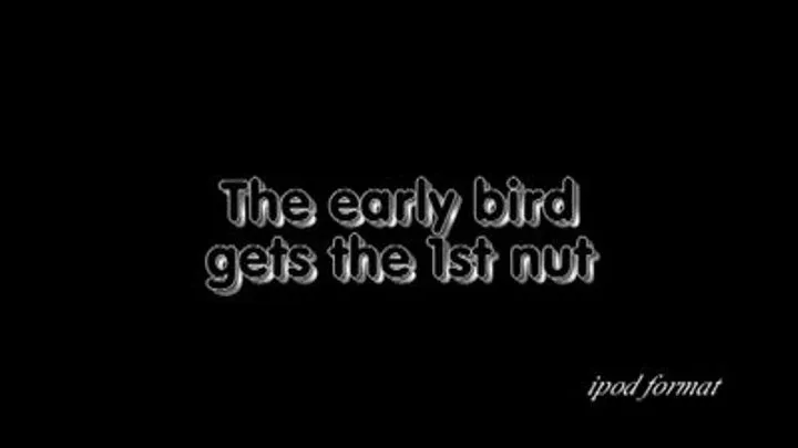 The early bird gets the nut