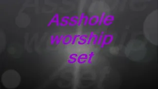 Asshole worship pic slide