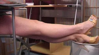 Secretary's Foot Domination Fun (1)