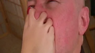 Toes Over His Nose