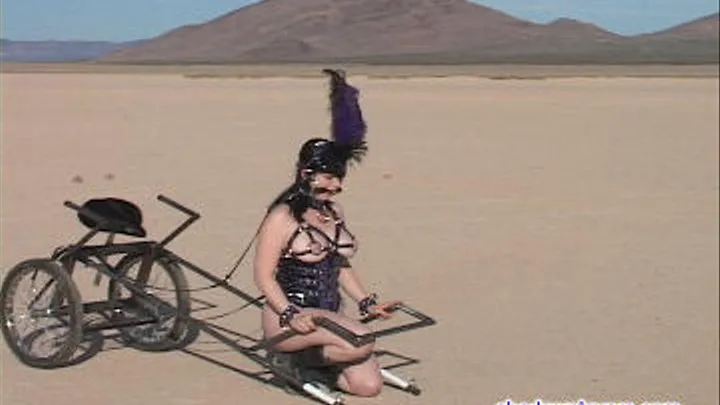 Ponygirl Sybil Hawthorne in DeathValley, Part 3