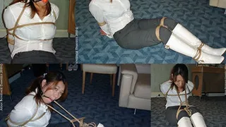 YKC2 Tokyo Bondage Classic -Yuki Bound and Gagged in White Boots Part2