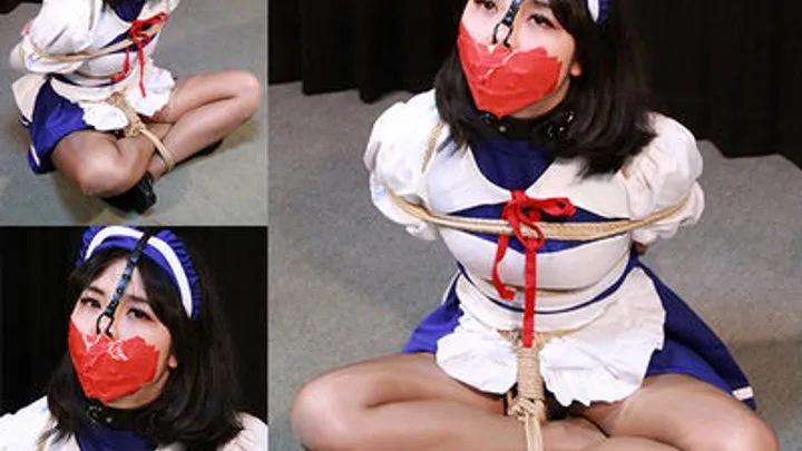 HA18 Maid Haruka Nose Hooked and Tickled Part2