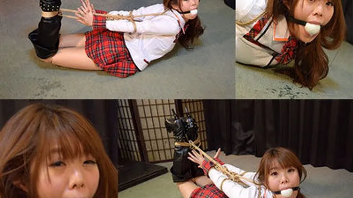 RK18 Japanese College Student Rika Bound and Gagged Part2