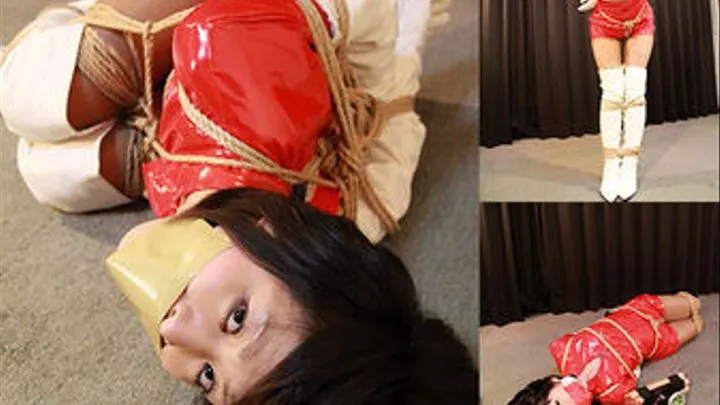 CK28 Super Heroine Chiaki Captured and Bound -Outtakes