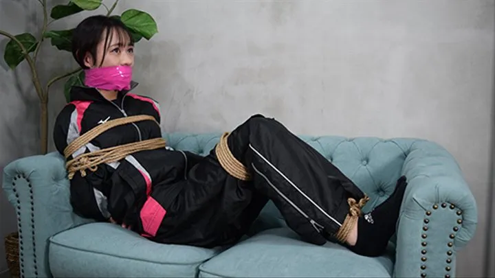 CDNY1 Cute Japanese CD Nanami Bound and Gagged in Windbreaker Part1 (Faster Download)