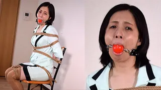 KR2 Pretty Japanese MILF Tamami Bound and Gagged First Time Part2