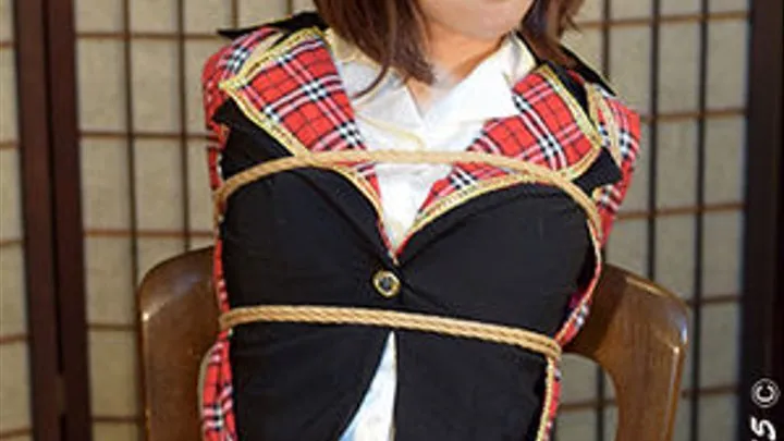 SA5 Cute Japanese Girl Sally Chair-tied and Gagged Part2