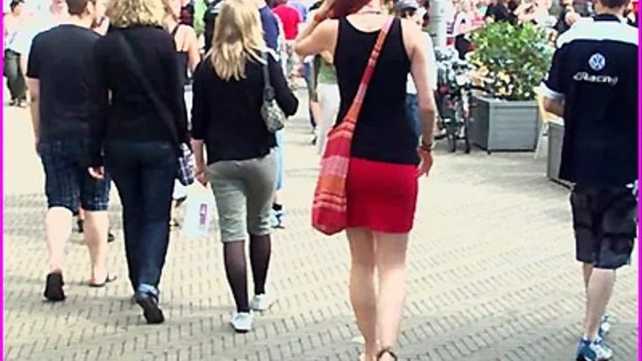 Random Barefoot Girl at a Festival