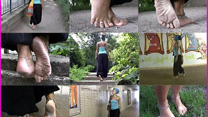 Barefoot around Town and at the Festival pt 2