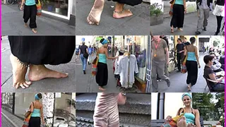 Barefoot around Town and at the Festival pt 1