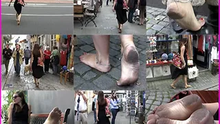 Suse's Dirty Bare Feet in the City