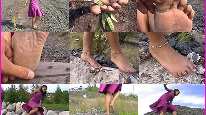 Sheila's Barefoot Endurance Test pt. 3