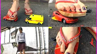 Kira's Toy Car Crush