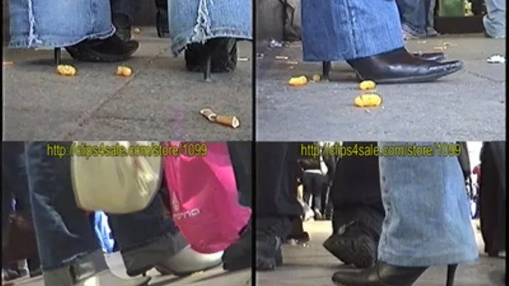 Cheese puffs on the street