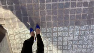C4S172 Jessica Ford, leggings blue heels, pt 10
