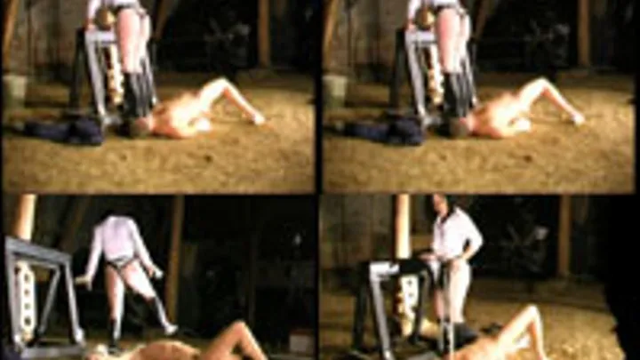 ComtesseNoir trample her Slave - Part 2