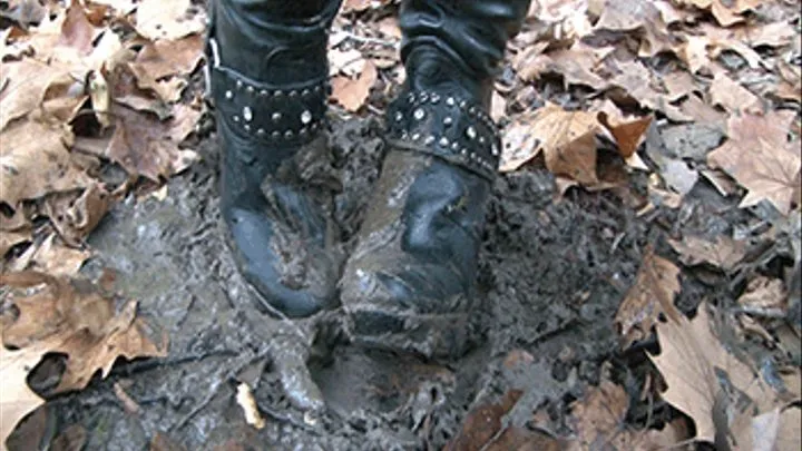 Slave feeding with disgusting Muddy boots